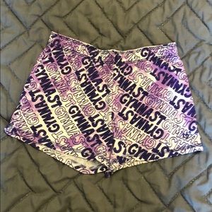 Justice gymnastics shorts